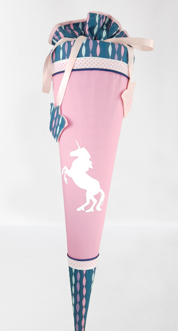 Schultüte Einhorn Modell Mermaid rosa X